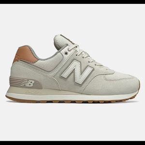 New Balance -  Angora with faded mahogany